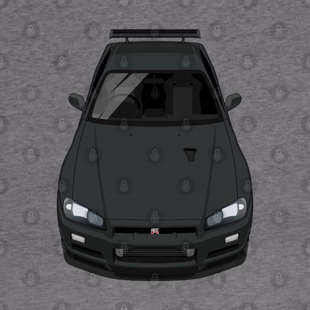 Skyline GTR V Spec R34 - Black by jdmart